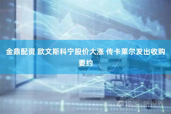 金鼎配资 欧文斯科宁股价大涨 传卡莱尔发出收购要约
